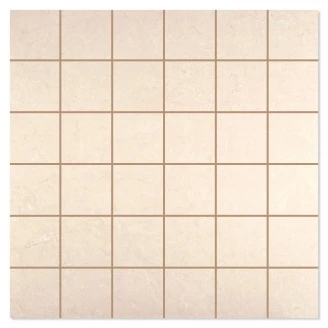 Marmor Mosaik Klinker Mantua Beige Marile Mat 30x30 (5x5) cm